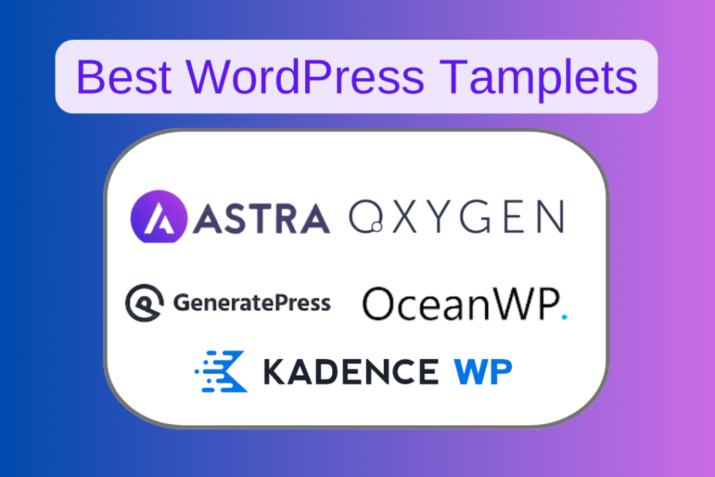 best wordpress templates